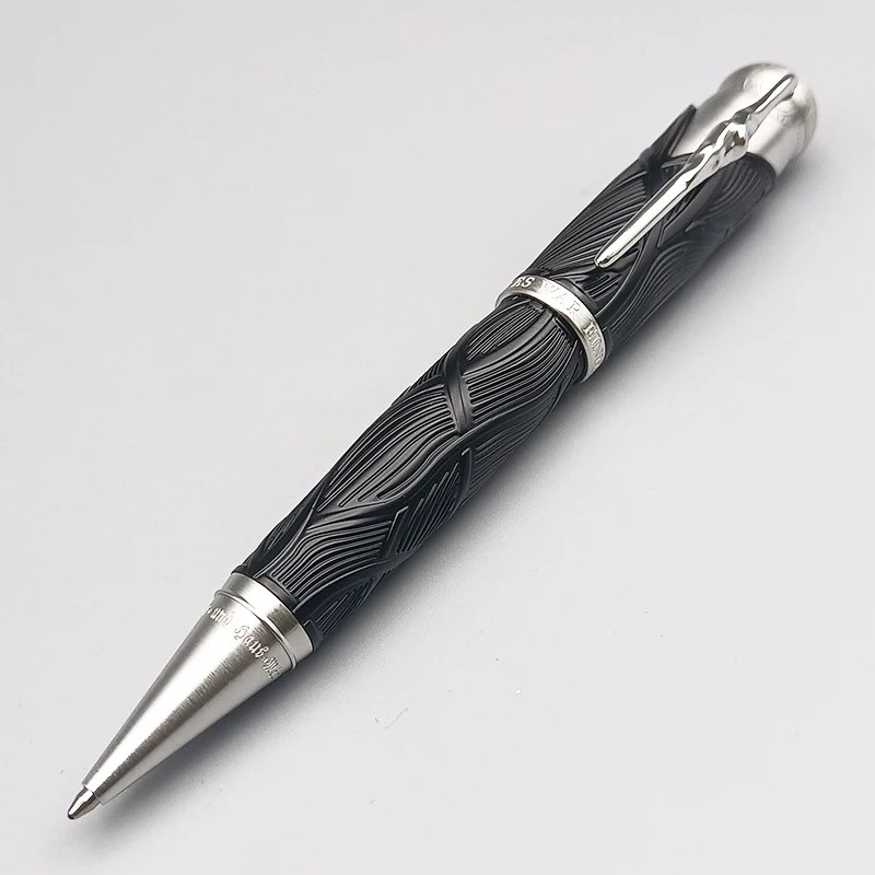 قلم MB فاخر قلم الكرات الدوّارة قلم حبر جاف هدايا الكتابة التجارية للرجال والنساء أدوات مكتبية مميزة