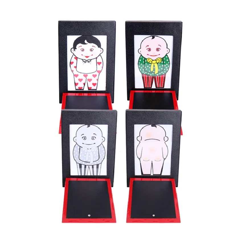 Change clothes drawing board  lighthearted and funny Close-up stage small theater  Magic Painting Magic Tricks easy magic kids