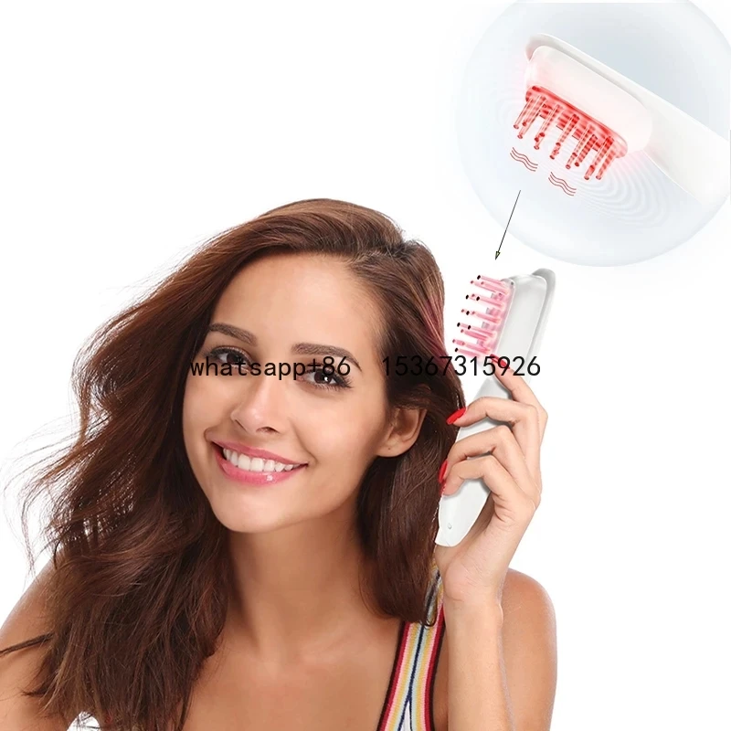 Factory Price q Medical Hair Regrowth a Comb Red Light Head Scalp Massager Anti Hair Loss Physiotherapy Equipment