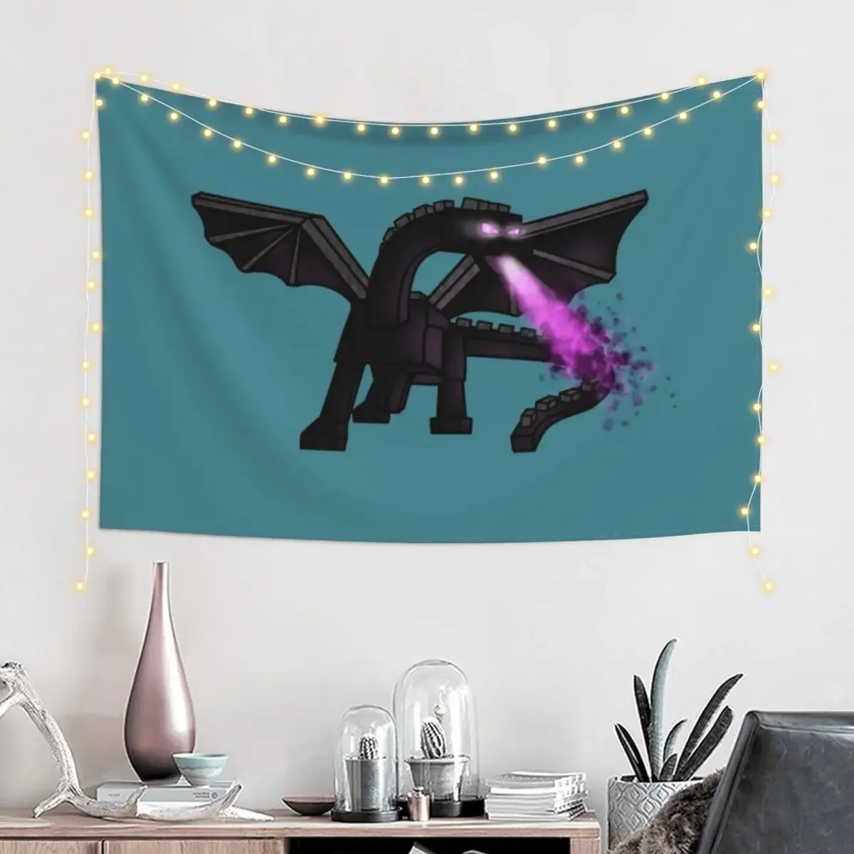 Ender Dragon Tapestry Decoration For Rooms Wall Art Tapestry