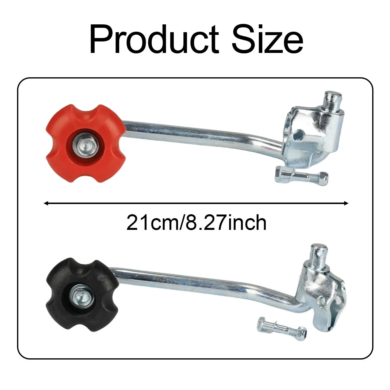 

Replacement Trailer Jack Handle Carbon Steel Hardware Universal Crank for Car Vehicles Roadside