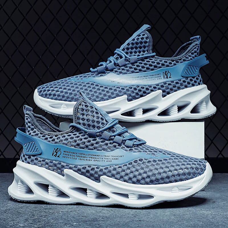 

Кроссовки для бега для пар, летние сетчатые дышащие удобные повседневные прогулочные туфли на плоской подошве со шнуровкой, модные теннисные туфли для мужчин и женщин