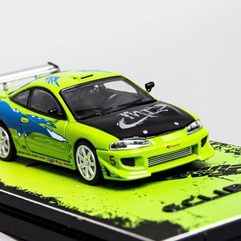 

Transcend model Diecast 1:64 Scale Eclipse Coating Alloy Simulation Car Model Souvenirs Collection Adult Boy Gift Static Display