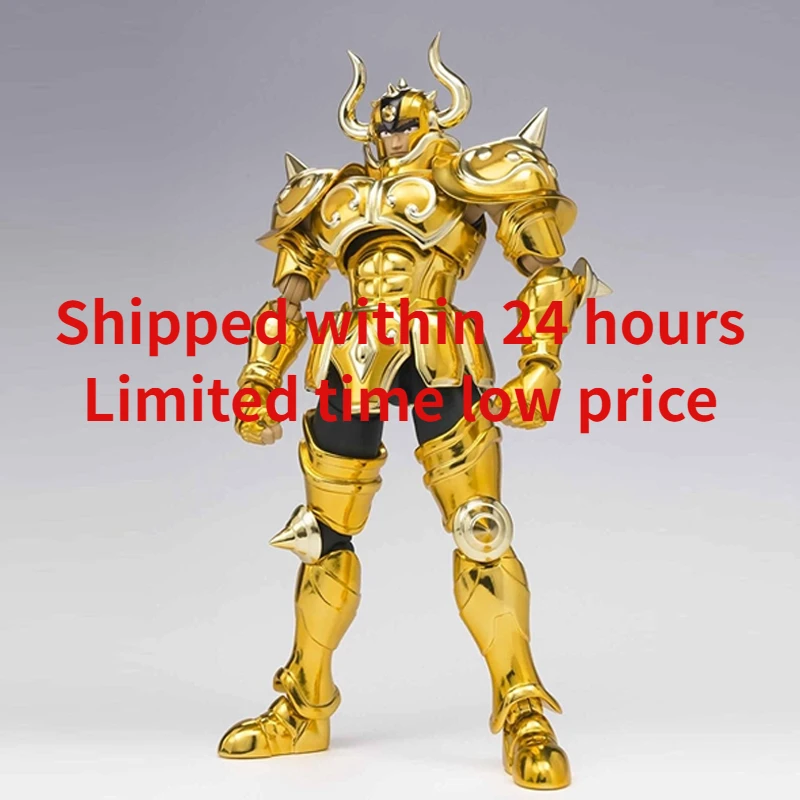 [In Stock] Metal Club/MC Saint Seiya Myth Cloth EX Taurus Aldebaran 24K/Mirror Gold Zodiac Knights Action Figure