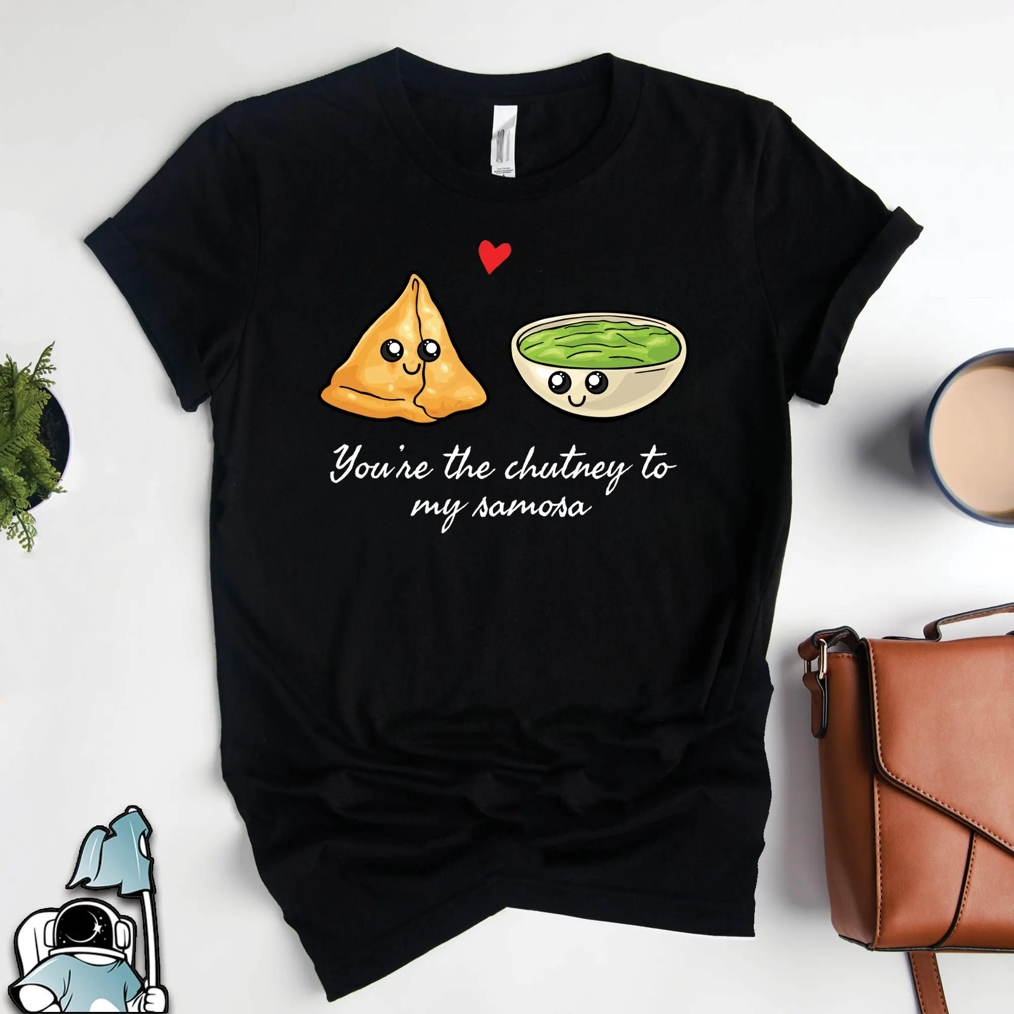 Samosa s Indian T Shirt Chutney To My Foodie Pun