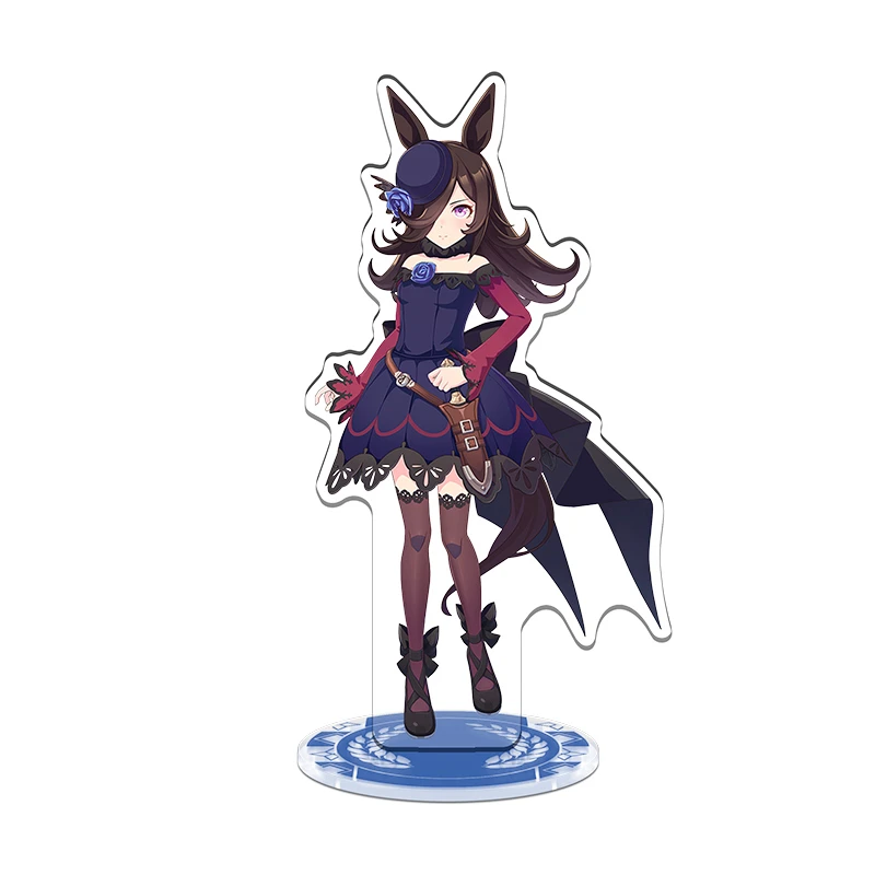 Anime Pretty Derby Acrylic Keychain Stand Model for Cosplay