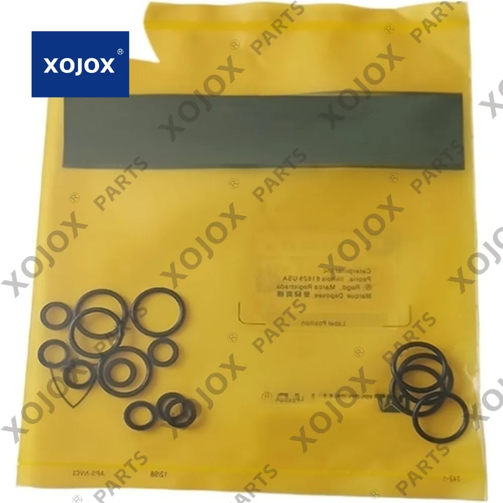 

Комплект уплотнений джойстика XOJOX для экскаватора E325BL Polit Valve PPC Ремкомплект, черный
