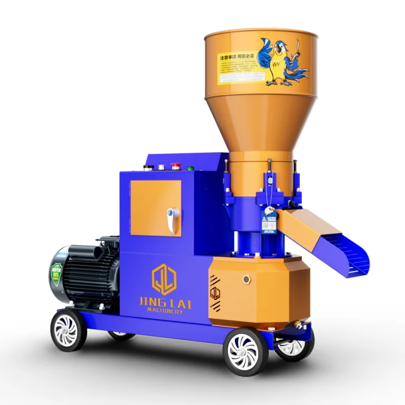 Xuchang New Arrival High Capacity 125-160kg/h Chicken Pellet Mill Making Machine Feed Pelletizer 2.5-8mm High Safety 98%