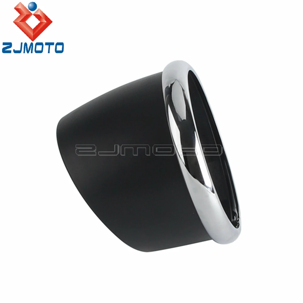 Motorcycle Fairing Mount Headlamp Housing For Harley Softail Low Rider S 114 117 FXLRS Chrome Headlight Bucket Trim Ring 2020-24