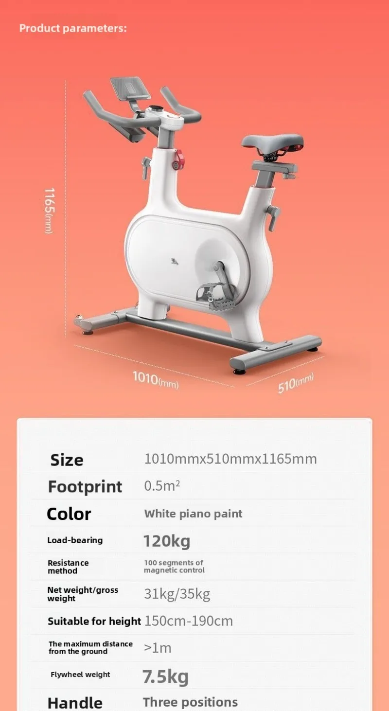 Self Generated Spinning Bicycle ligent Fitness Indoor Equipment Silent M 2 M Exercise Bike