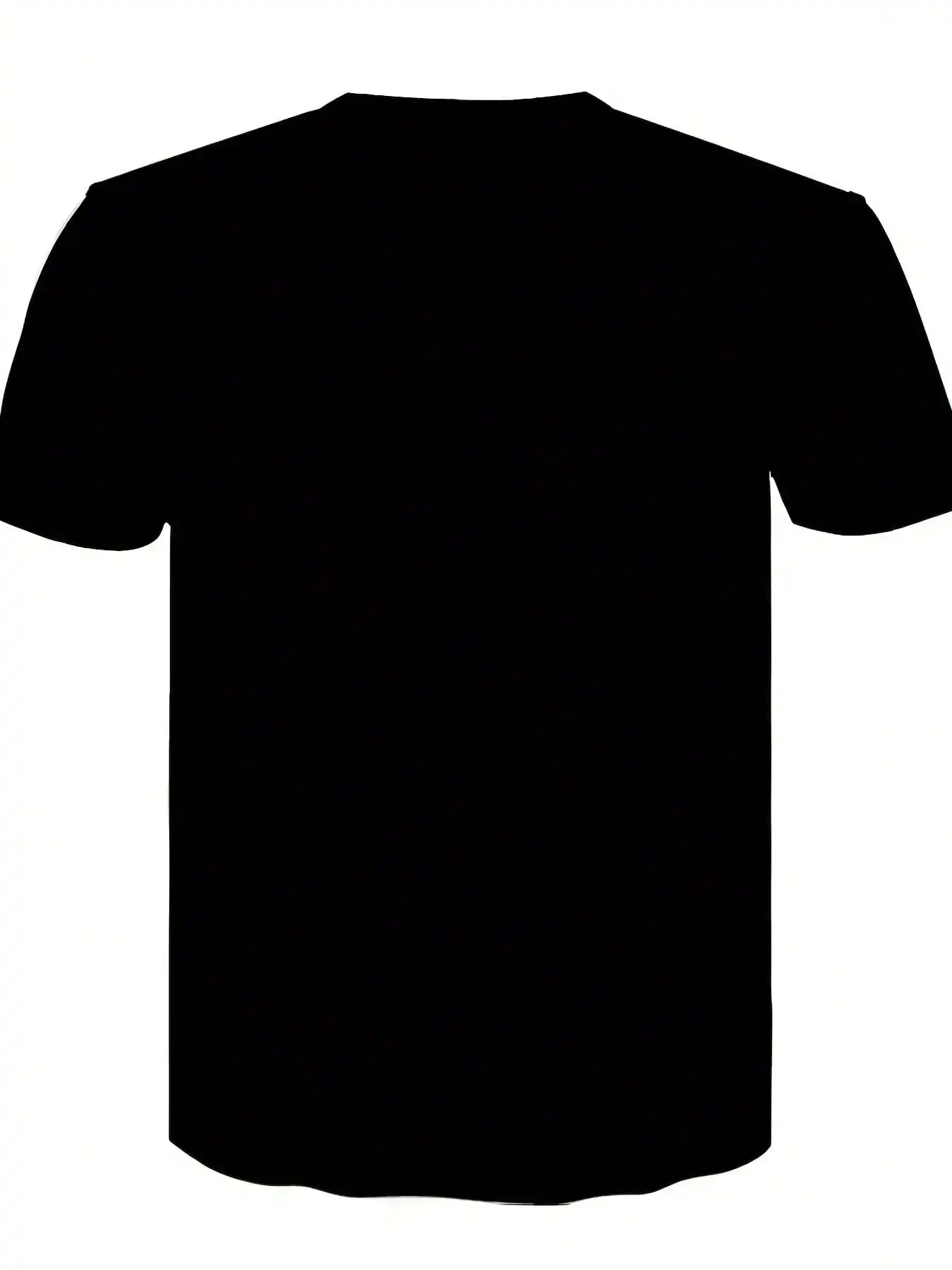 قطعة واحدة من تي شيرت مطبوع عليه جمجمة الفايكنج للرجال، رقبة دائرية كاجوال، قماش بوليستر 100%، تصميم طباعة منظم، S