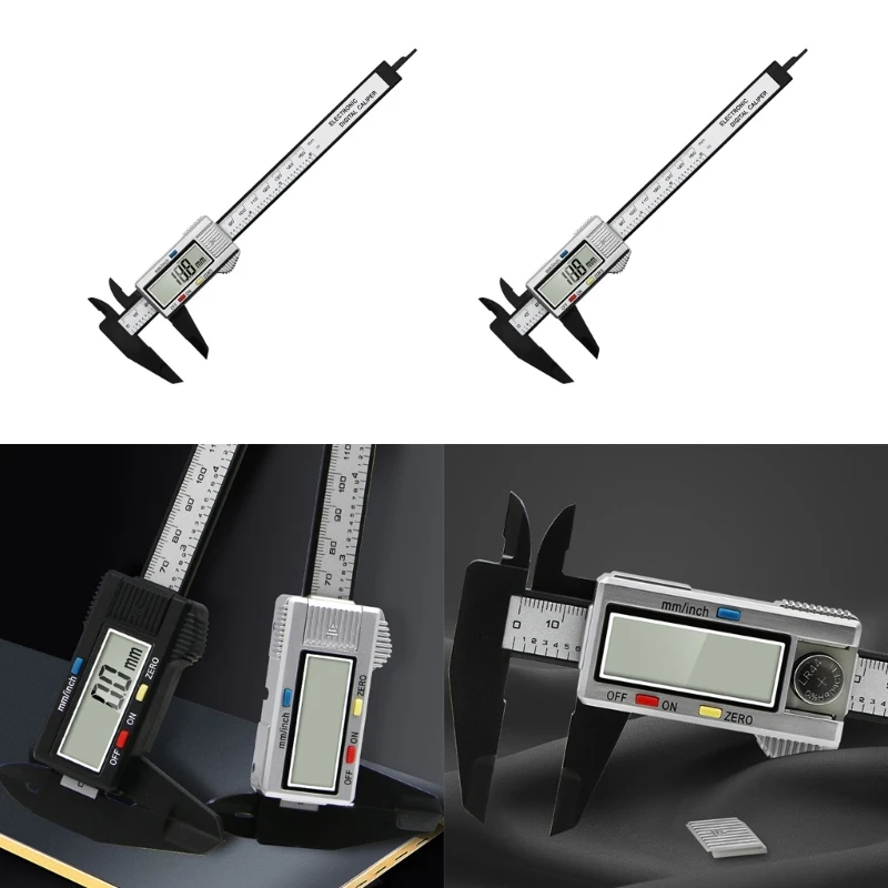 Measuring Tool Inner Outer Diameter Electronic Digital Display Vernier Caliper