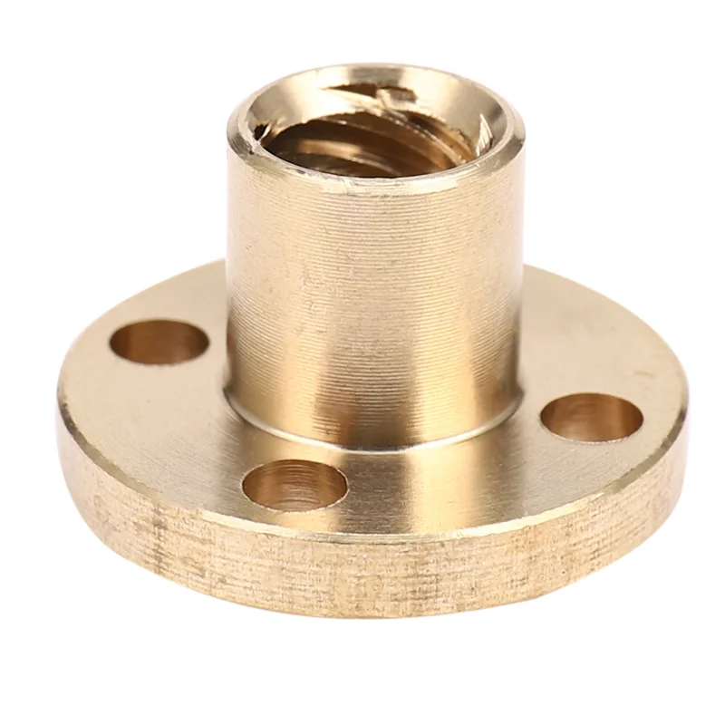 

A41I 5X T8 8Mm 500Mm Lead Screw Rod With Nut Pillow Block Mounted CNC Set For 3D Printer