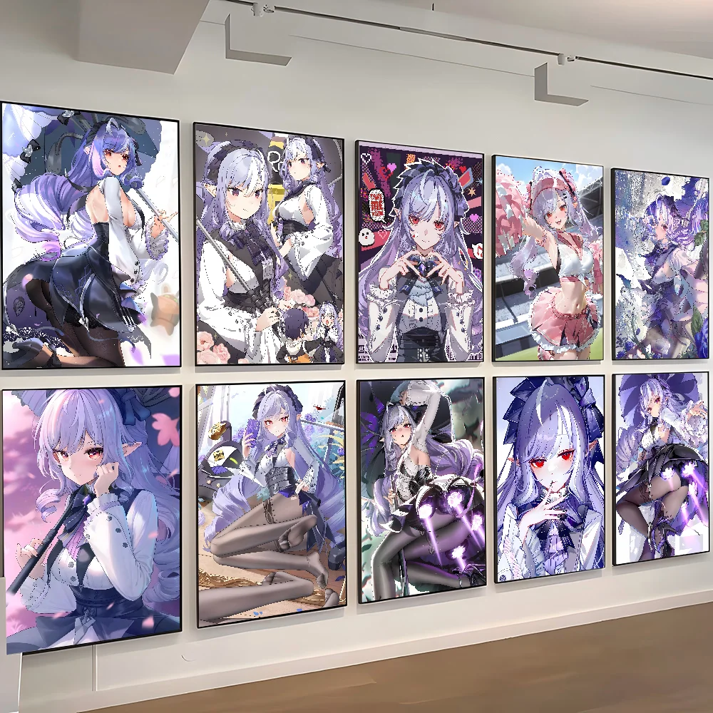 لعبة Zenless Zone Zero Hugo ملصق فني ذاتي اللصق مقاوم للماء ملصق ورقي مقهى بار ديكور جدران الغرفة