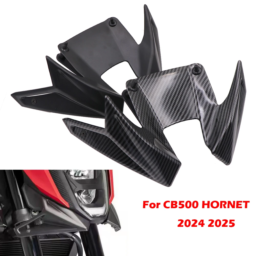 2025 CB500 Hornet Motorcycle Sport Downforce Spoiler Naked Front Spoilers Aerodynamic Wing Deflector For Honda CB 500 HORNET