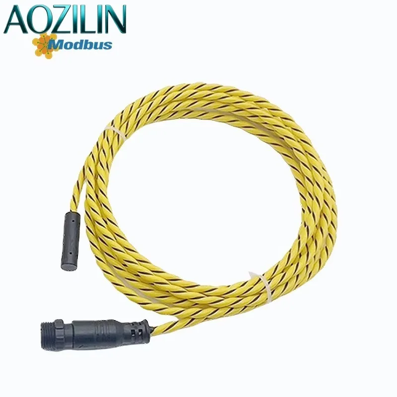 AOZILIN Water Leak Detection Cable Sensor Water Immersion Alarm Rope Flood Water Logging Detector For Computer Room Monitoring