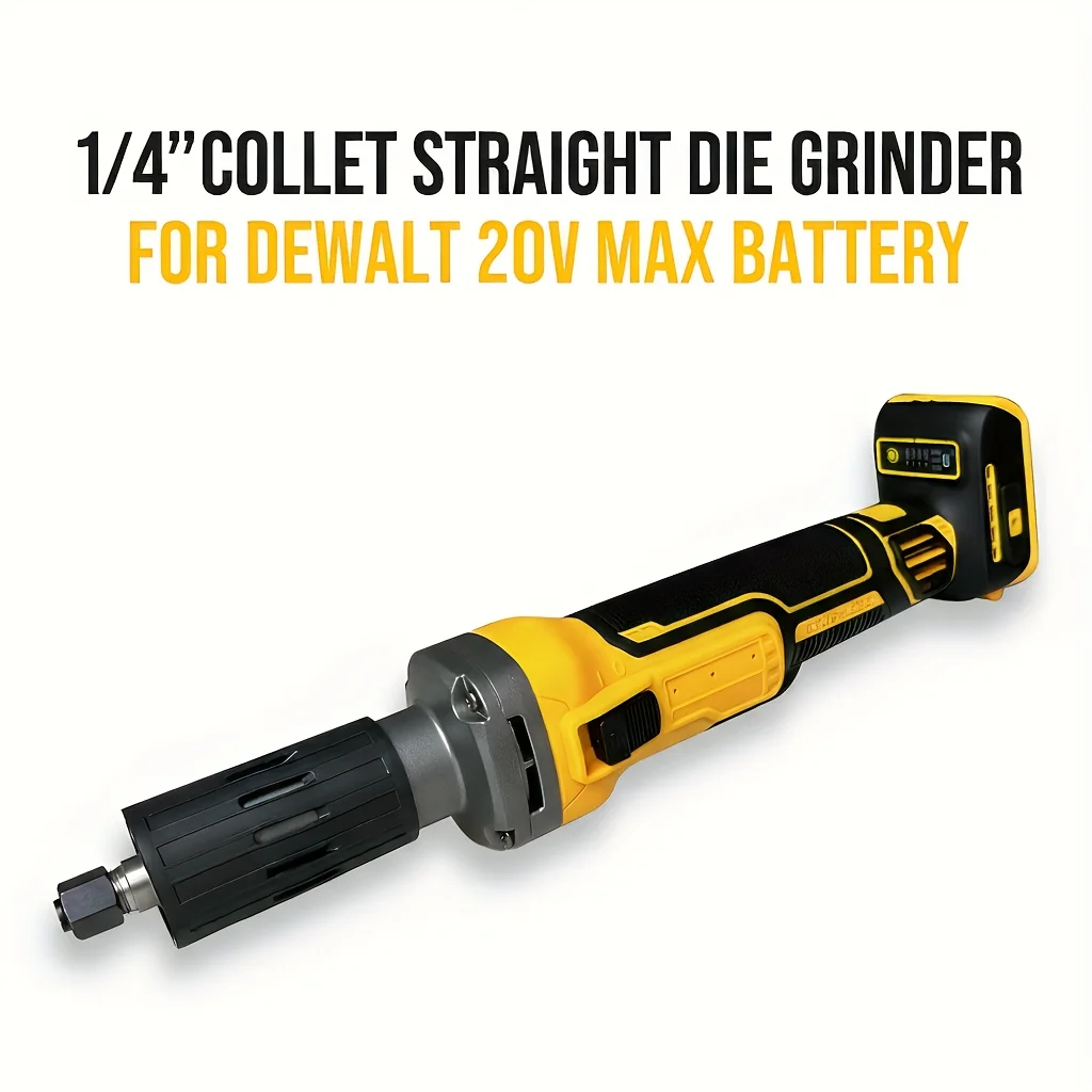 

New Compact & Lightweight Cordless Brushless Die Grinder, Compatible with DCB 20V Max Battery, High Speed for DIY | Metalworking | Polishing | Rust Removal, Great Gift & Must-Have for DIY Enthusiasts, Portable (Tool Only, No Battery)