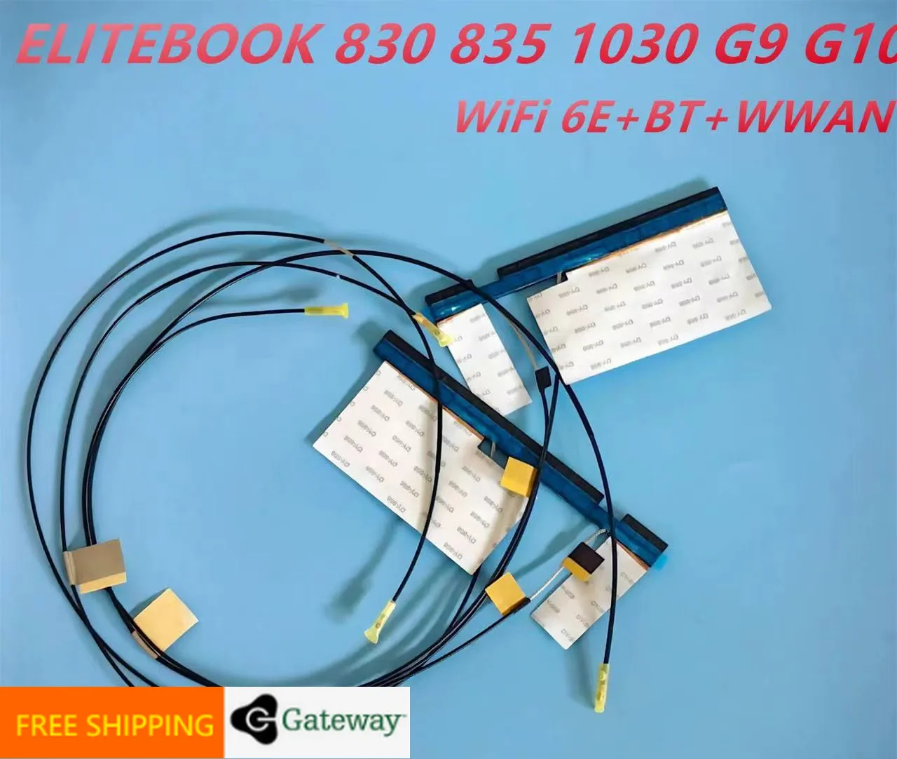 

Original for HP ELITEBOOK 830 835 G9 G10 2in1 WiFi 6E+BT 5G ANTENNA