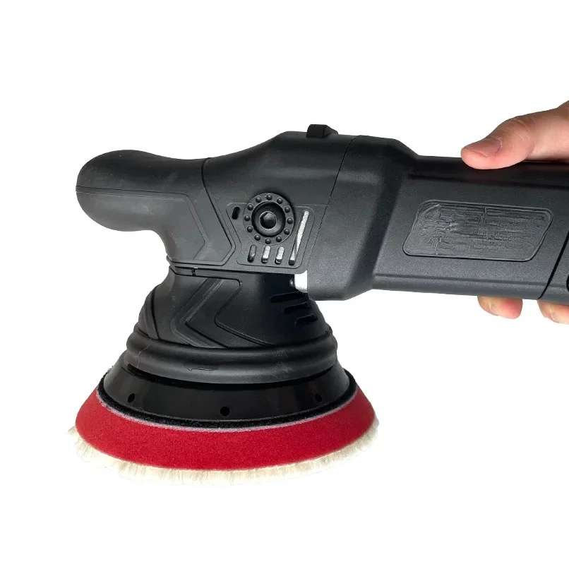 15Mm Track DA Polisher 120V/220V 6 Gear 2000-5200rpm 900W 3.5m Wire Car Polisher with 5 Pieces 5 Inch Polishing Pad