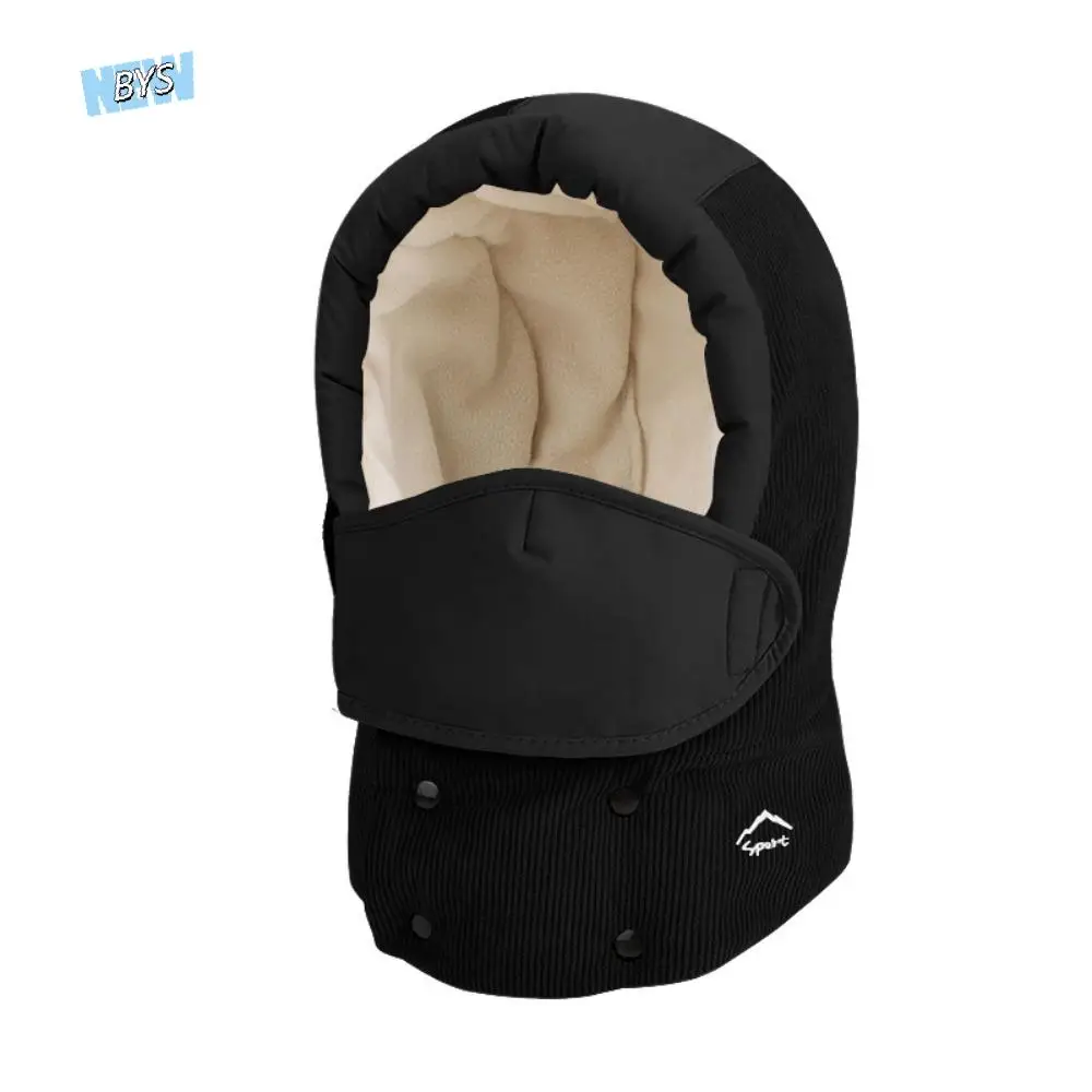 

Casual Removable Mask Winter Mask Hat Anti Fog Windproof Riding Lei Feng Hat Neck Protector Neck Protection Warm Ski Hat Outdoor