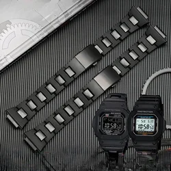 For Casio Composite Lightweight Waterproof Plastic Steel 16mm DW-6900 9600/Dw5600/GW-M5610 Replace Modification Watch Strap