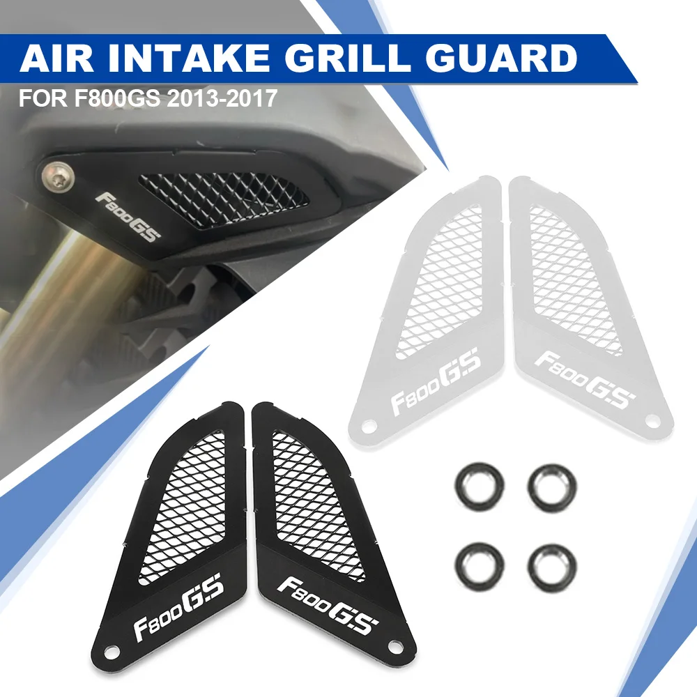 FOR BMW F800GS 2013 2014 2015 2016 2017 Air Intake Protector Grille Mesh Inlet Decoration Guard Covers F 800 GS Accessories