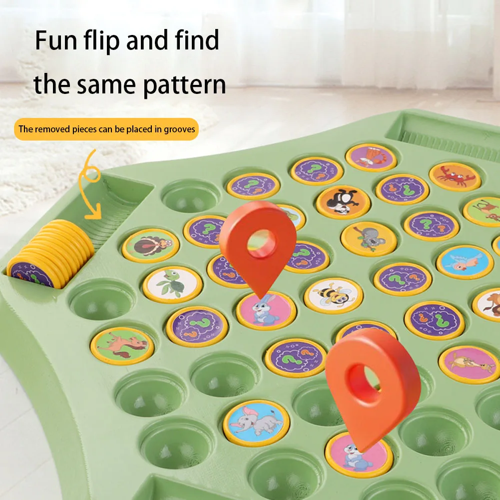 لعبة الشطرنج الكلاسيكية الإستراتيجية لعبة تعلم الذاكرة المطابقة لعبة الشطرنج الوجه للفوز لعبة الذاكرة لعبة الحفلات للعائلة #3