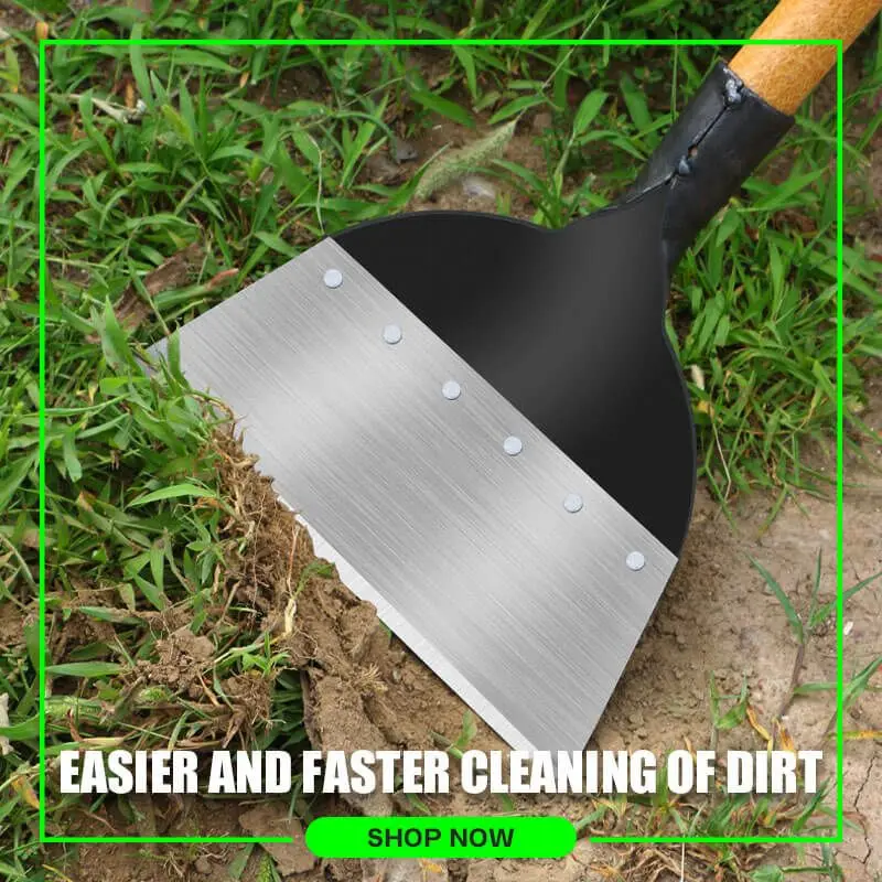 

Metal Weed Cleaning Shovel Stainless Steel Cleaning Shovel for Moss Multifunctional Outdoor Garden Shovel Farm Weeding Tool