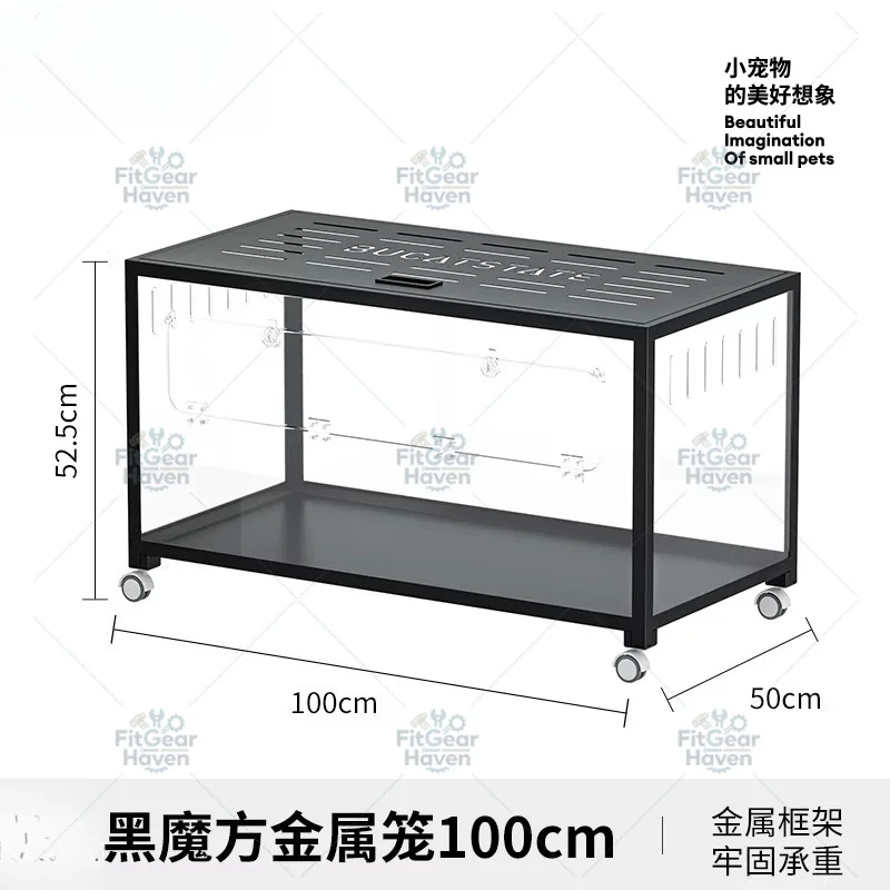 Suitable for 80 Metal Transparent   Large Luxury Villa Chew Proof