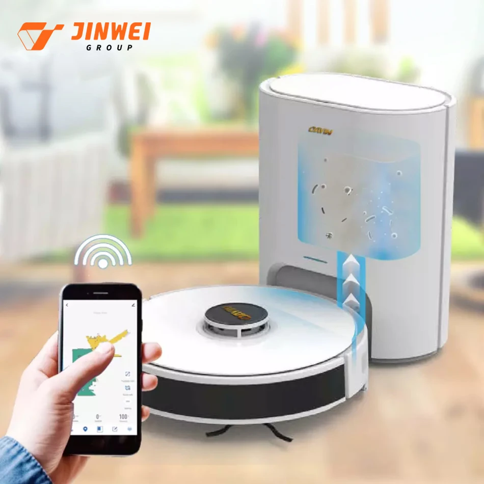 Automatic Robot Vacuum Cleaner Self Charge Vacuum Robot Cleaner WiFi App Control Smart Sweep Robot Vacuum Cleaner with Mopping