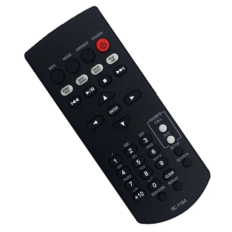 JABS-Remote Control Pengganti RC-1164 Digunakan untuk Sistem Penerima AV Denon DNPF109 Remote Control Pemutar CD
