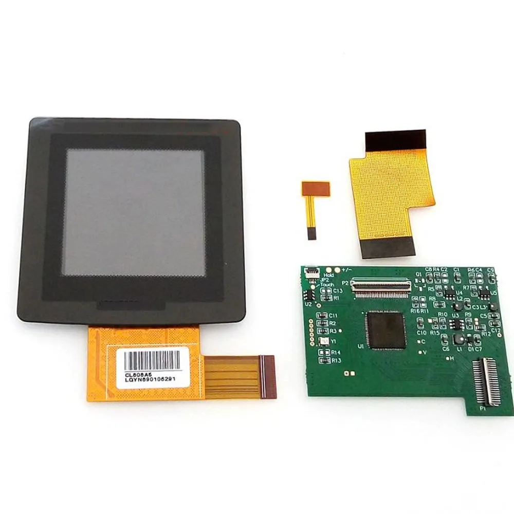 Hispeedido Backlight LCD Kits NGPC Screen For Neo Geo Pocket Color HighLight SNK Slim/ NGPC Console Screen Replacements