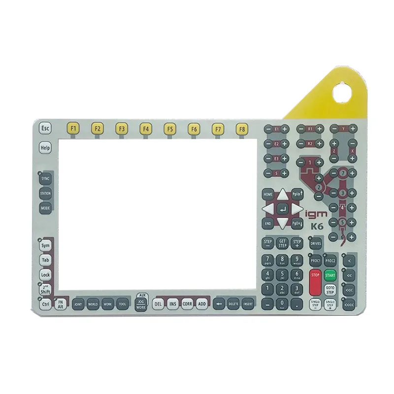 New Membrane Keypad Keyboard Switch for IGMK6 IGM K6 Welding Robot Teach Pendant RCE-K6