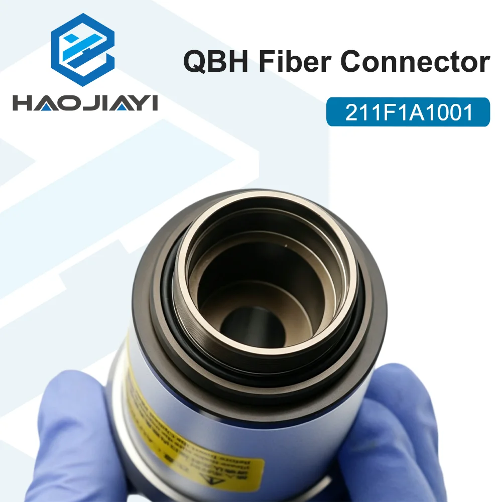 211F1A1001 QBH Fiber Connector Non-Water Cooling Interface for Raytools Fiber Laser Cutting Head Replacement Parts