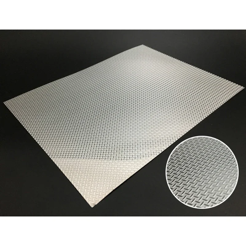 1 Item Simulatie Metaal Zilver Grote Skid Plate voor 1/14 Tamiya RC Truck Auto Voor scania 770s R620 R470 Voor man