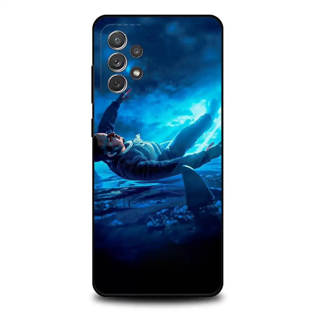 حافظة هاتف كروز C-Cafune Me Muevo Con Dios لهاتف سامسونج S 25,24,23,22,30,21,10,9,Ultra,Plus,Lite,FE,4,5G حافظة ناعمة سوداء