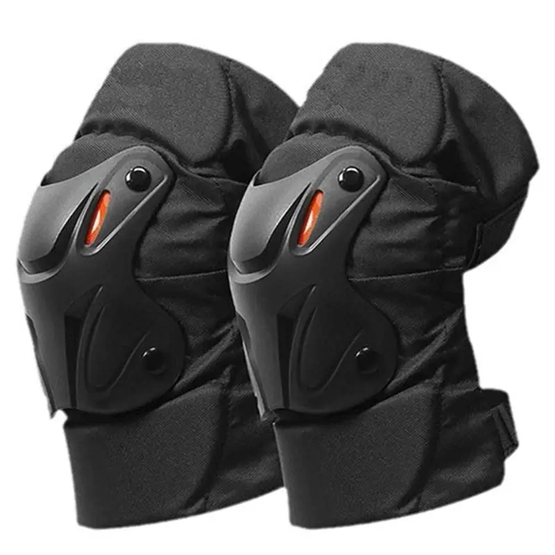 

【SPECIAL】2 Pcs Motorcycle Knee Pads With Reflective Strip For Night Safety, Adjustable And Breathable