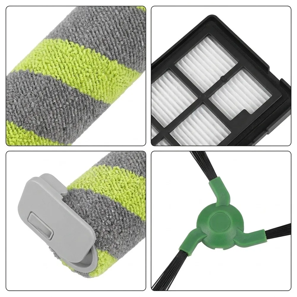 Robotic Vacuum Cleaner Accessories For Roomba 705 706 707 For Combo Replacement Filter, Side Brushes Roller Brush Set