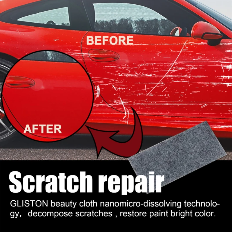 6 nano flash car scratch resistant cloth metal surface instant polishing cloth intelligent car surface scratch repair agent