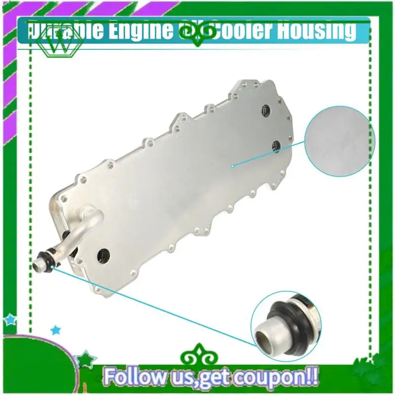 

AC34-LR010754 Engine Oil Cooler For Land Rover 5.0L V8 Petrol Discovery 4 Range Rover 2010-2012 & 3.0L V6 RR Sport 2014- Replace