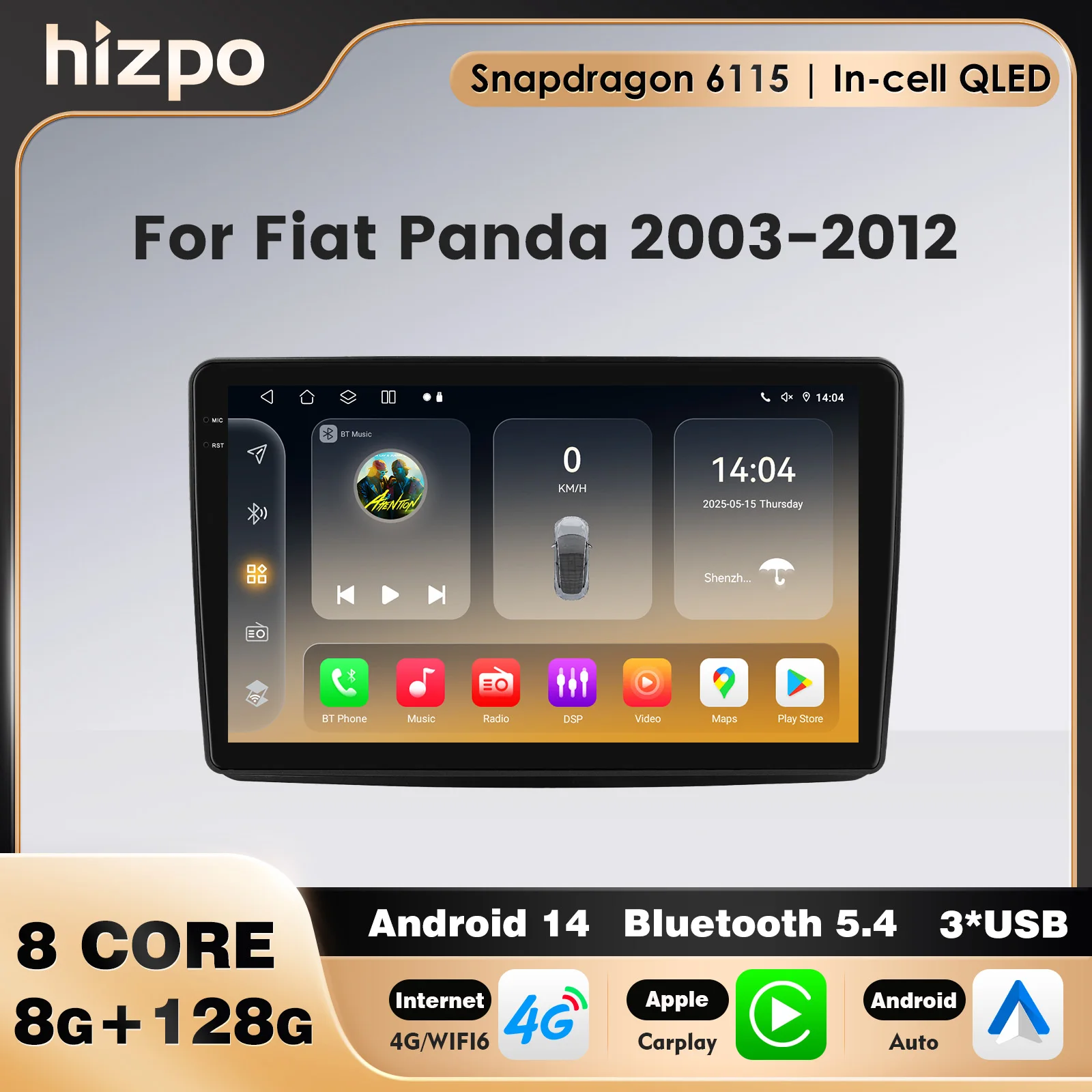 Car Radio Carplay F…