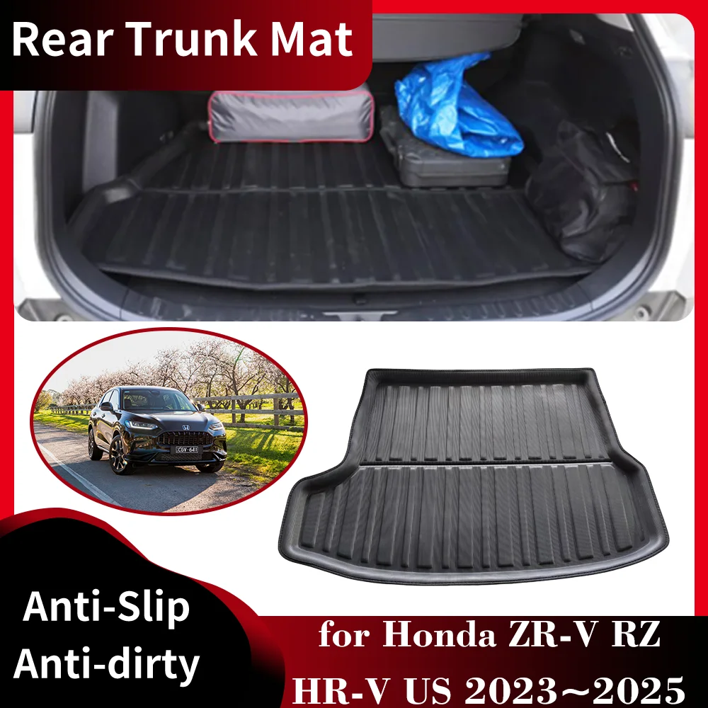 

Car Rear Trunk Mat for Honda ZR-V ZRV RZ HR-V US 2023~2025 Waterproof Custom Luggage Liner Tray Pad Boot Carg Cover Accessories