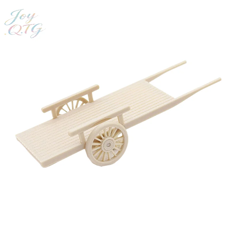 

Новая модель деревянной тележки для кукольного домика 1/12, сборная, имитация сельскохозяйственного инструмента, декор для микросцены, игрушки для ролевых игр