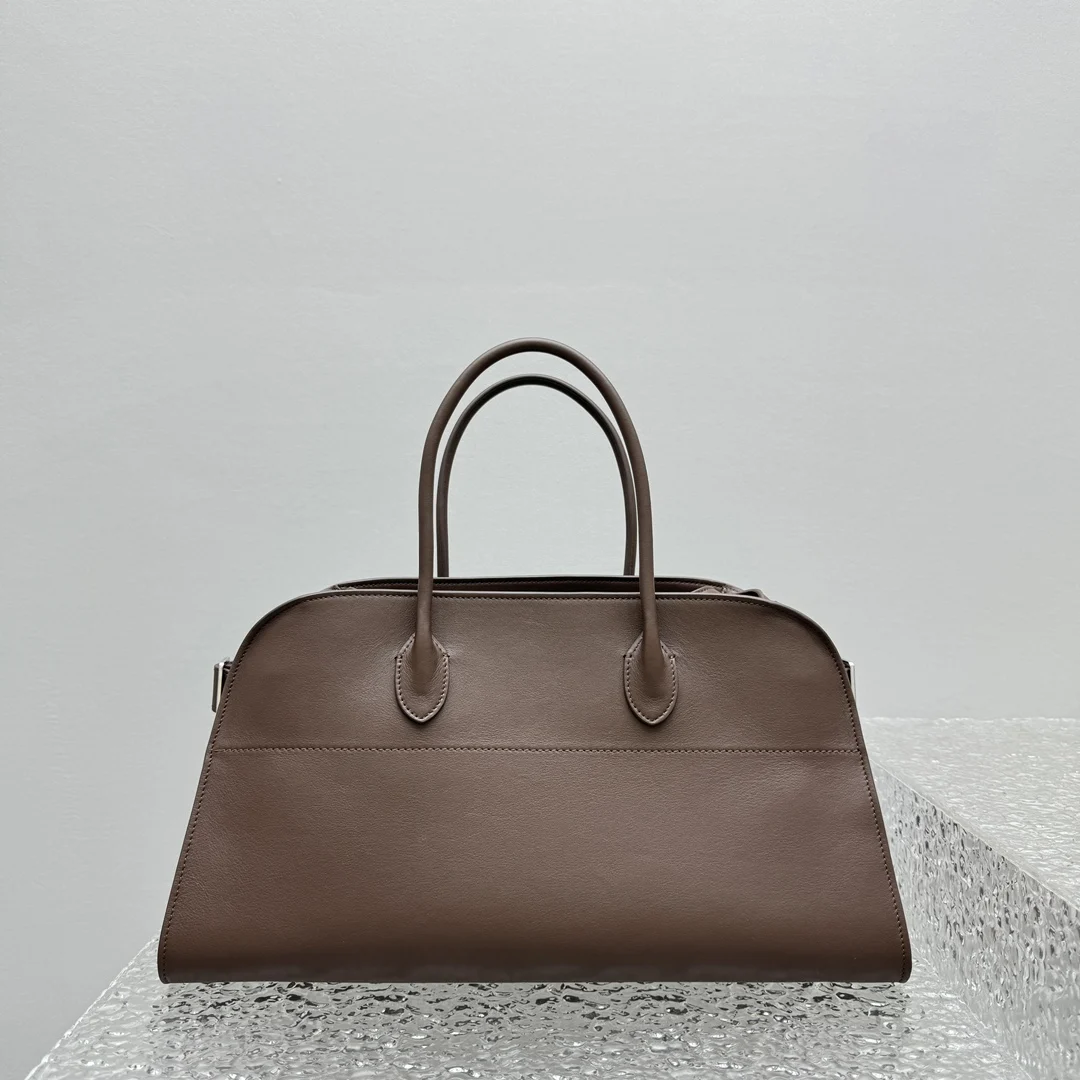 Leather Margaux 17inch 43CM 15inch 38CM Handbag  Simple Classic Design High Quality Large Capacity