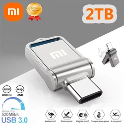 Xiaomi USB 3.0 Flash U Drive 2TB High Speed Pen Drive Interface USB Type-C Dual-Use Flash Memory Stick do telefonu komórkowego Komputer