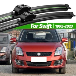 For Suzuki Swift 1995-2023 2pcs Front Windshield Wiper Blades 1998 2005 2015 2017 2019 2020 2022 Windscreen Window Accessories