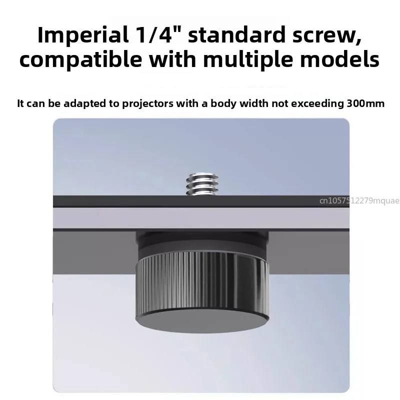 Household Lightweight Folding Non-punching Projector PTZ Triangular Bracket Desktop Folding Projector Telescopic Floor Tripod