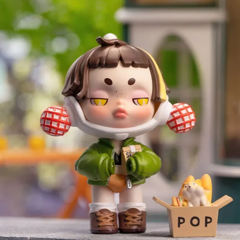 POP MART SkullPanda «Жизнь — как игра», слепая коробка — Kawaii, экшн-фигурка, серия, игрушка-сюрприз, подарок для девочек
