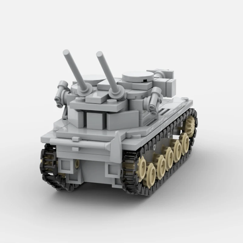 MOC-231567 سلسلة المركبات العسكرية ELC AMX BIS 1:45 مقياس دبابة نموذج اللبنات التكنولوجيا الطوب لعب بازل أطفال هدية #3