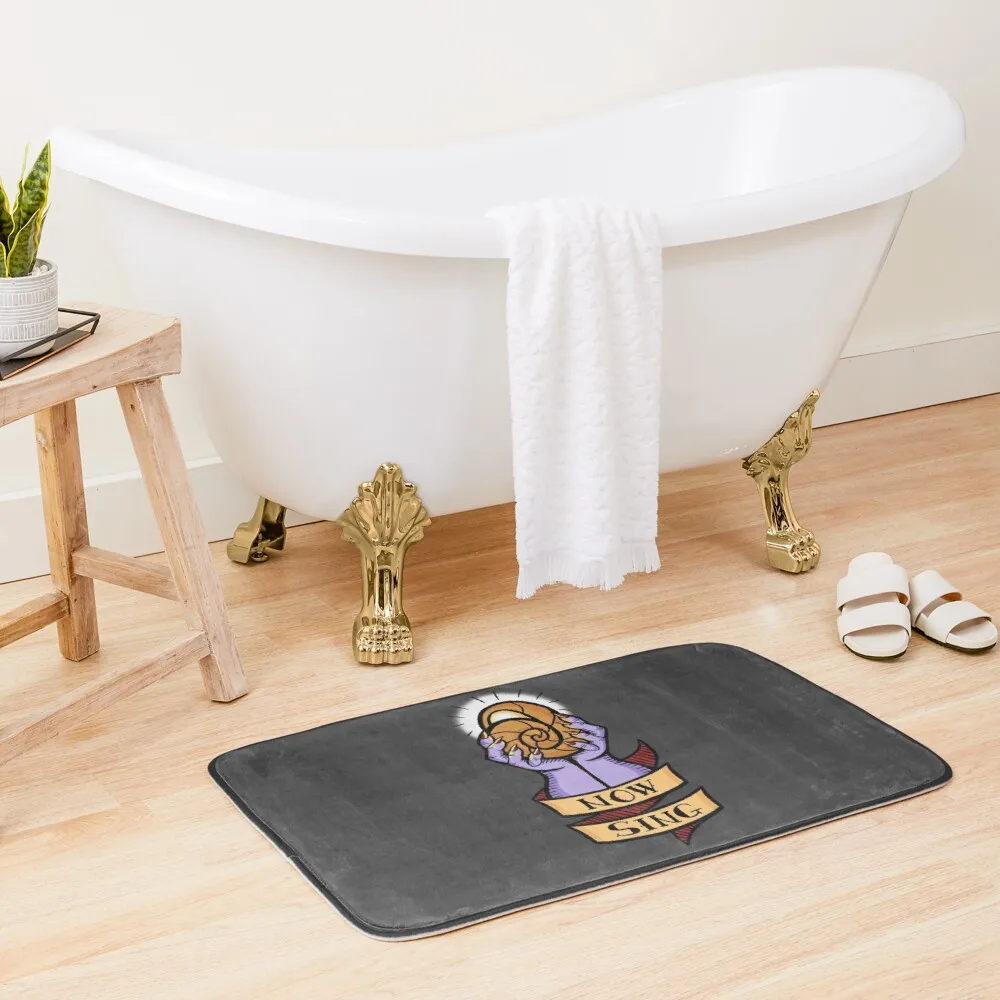 

Now, Sing! Bath Mat Absorbent Mat Absorbent Bathroom Rug